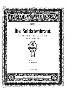No.1 Die Soldatenbraunt: For piano by Robert Schumann