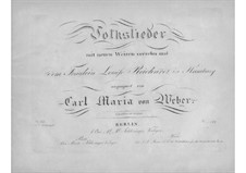Eight Folk Songs, Op.64: Eight Folk Songs by Carl Maria von Weber