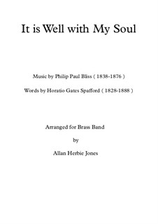 It Is Well with My Soul: For brass band by Philip Paul Bliss