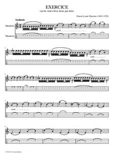 Exercice sur les notes liées deux par deux: Exercice sur les notes liées deux par deux by Ernest Patierno