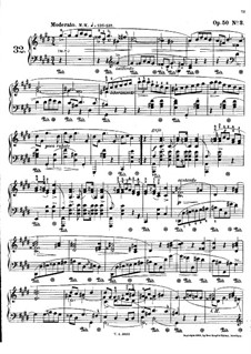 Mazurkas, Op.50: No.3 in C Sharp Minor by Frédéric Chopin