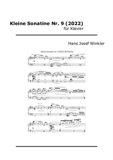 Little Sonatina No.9 (2022): Little Sonatina No.9 (2022) by Hans Josef Winkler