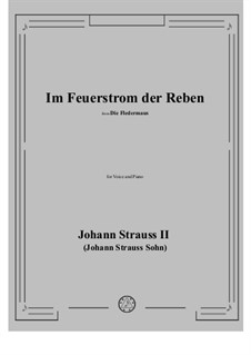 Die Fledermaus (The Bat): Im Feuerstrom der Reben (No.11) by Johann Strauss (Sohn)