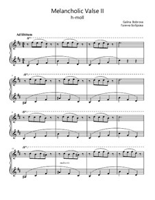 Melancholic Valse 2: Melancholic Valse 2 by Galina Bobrova