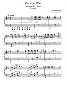 Pieces of War 'Courage and Spirit': Pieces of War 'Courage and Spirit' by Galina Bobrova