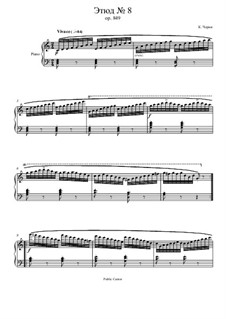 Nos.1-10: No.8 Vivace in C Major by Carl Czerny