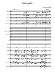 Movement IV: Full score by Pyotr Tchaikovsky