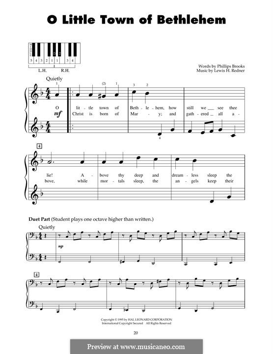 Piano version: For a single performer by Lewis Henry Redner