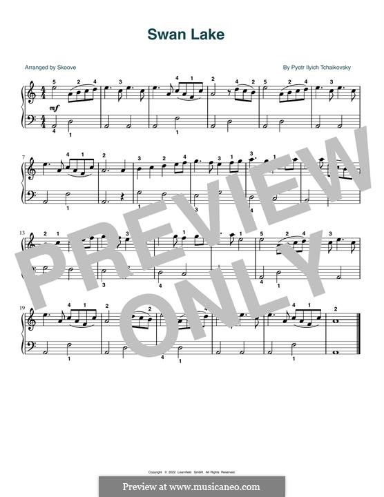 Fragments: Theme, for piano by Pyotr Tchaikovsky