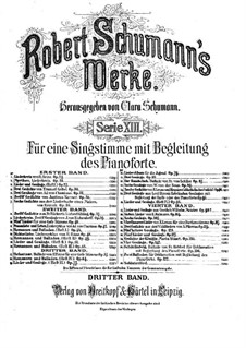 Belsazar, Op.57: Piano-vocal score by Robert Schumann