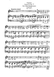 Complete set: No.1-5 by Robert Schumann