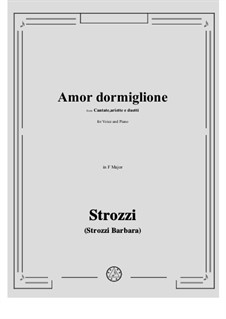 Amor dormiglione: F Major by Barbara Strozzi