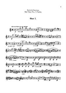 Šarka, T.113: Oboes parts by Bedřich Smetana