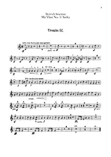 Šarka, T.113: Trumpets parts by Bedřich Smetana