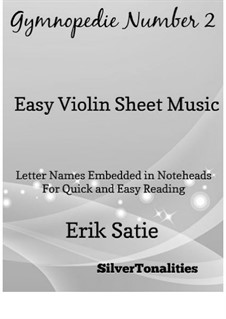 No.3: For easy violin by Erik Satie