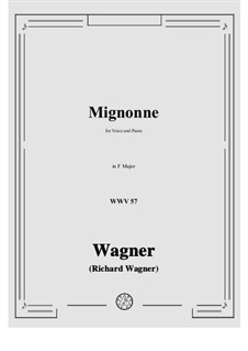 Mignonne, WWV 57: F Major by Richard Wagner