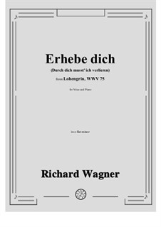 Erhebe dich: E flat minor by Richard Wagner