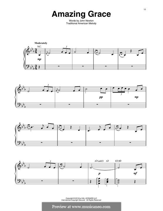For one instrument (printable scores): For harp by folklore