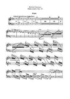 Hakon Jarl, B.118 T.82 Op.16: Harp part by Bedřich Smetana
