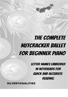 Complete Movements: For beginner piano by Pyotr Tchaikovsky
