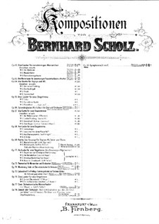 Symphony in A Minor, Op.80: Symphony in A Minor by Bernhard Scholz