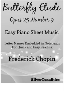 No.9 in G Flat Major: For easy piano by Frédéric Chopin