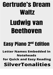 Gertrude's Dream Waltz: For elementary piano (2nd Edition) by Ludwig van Beethoven