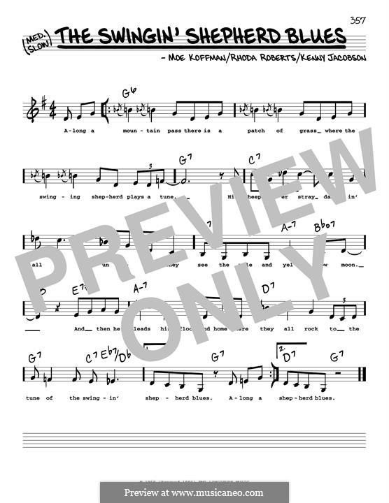 Swingin' Shepherd Blues: Low Voice by Moe Koffman