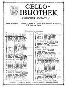 Thirteen Divisions for Cello and Piano: Score by Christopher Simpson