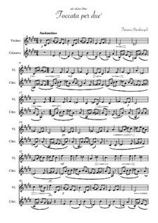 Toccata per due: Toccata per due by Stankovych Tatiana