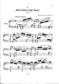 Stille Nacht, heilige Nacht, op.269: Stille Nacht, heilige Nacht by Heinrich Lichner