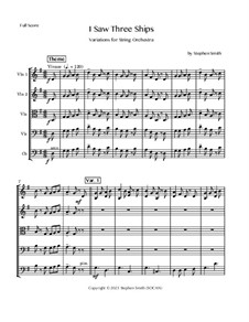 Instrumental version: For string orchestra by folklore