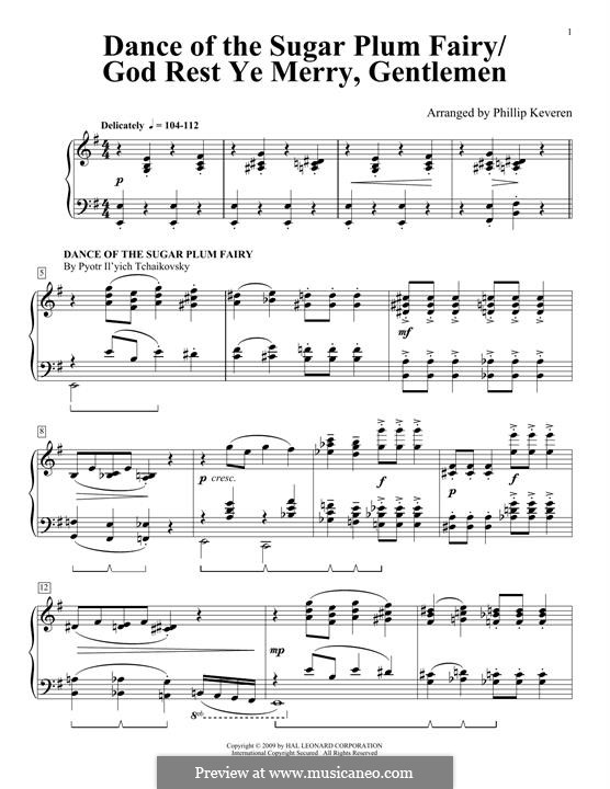 Dance Of The Sugar Plum Fairy / God Rest Ye Merry, Gentlemen: Dance Of The Sugar Plum Fairy / God Rest Ye Merry, Gentlemen by Pyotr Tchaikovsky, folklore