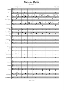 No.7 Skočná: Full score by Antonín Dvořák