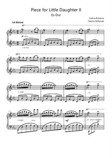 Pieces for Little Daughter vol.1: No.2 by Galina Bobrova