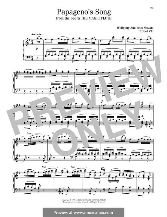 A Girl or a Woman: For piano by Wolfgang Amadeus Mozart