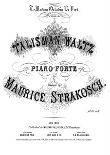 Talisman Waltz: Talisman Waltz by Maurice Strakosch