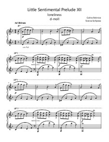 Volume 3: Prelude 12 'loneliness' by Galina Bobrova