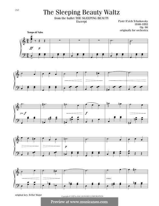 Waltz: For piano by Pyotr Tchaikovsky