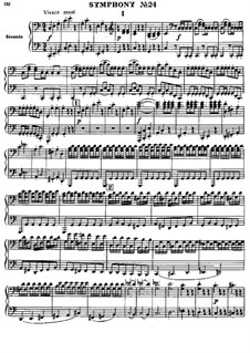 Symphony No.82 in C Major 'The Bear', Hob.I/82: Version for piano four hands by Joseph Haydn