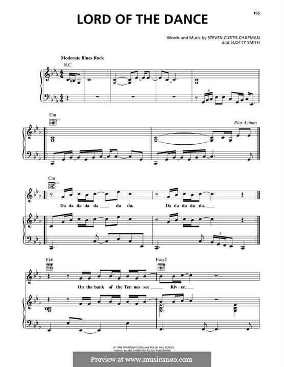 Lord of the Dance: For voice and piano (or guitar) by Scotty Smith