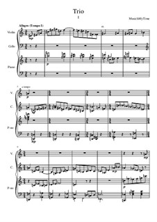 Trio - part I: Trio - part I by MusicIsMyTime