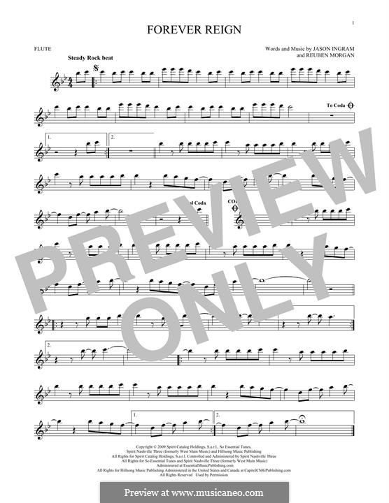 Forever Reign (Hillsong United): For flute by Jason David Ingram, Reuben Morgan