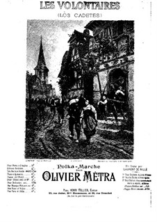 Les Volontaires for Piano: Les Volontaires for Piano by Olivier Métra