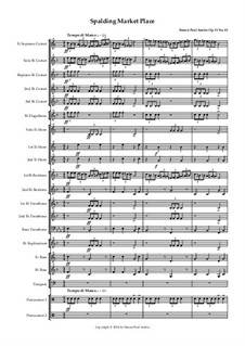 Music for The Famous Spalding Flower Parade, Op.11: No.10 Spalding Market Place by Simon Paul Austin