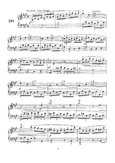 Sonata No.395 in A Major, K.533 L.395 P.537: For piano by Domenico Scarlatti