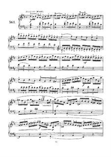 Sonata No.361 in D Major, K.435 L.361 P.466: For piano by Domenico Scarlatti