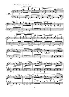 Sonata No.344 in A Major, K.114 L.344 P.141: For piano by Domenico Scarlatti