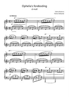 English Suite vol.1: Ophelia's foreboding by Galina Bobrova