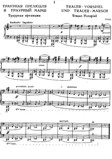 Funeral Prelude and Funeral March, S.206: Compete set by Franz Liszt